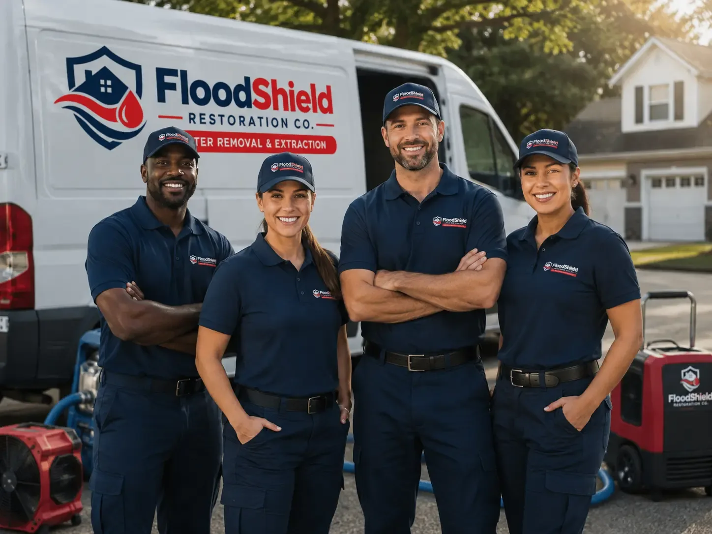 Flood Damage Restoration company in Ridgeway, OH
